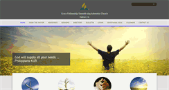 Desktop Screenshot of gracefellowshipadventist.org